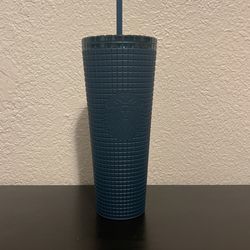 Starbucks Scaled Blue Reusable Cold Cup
