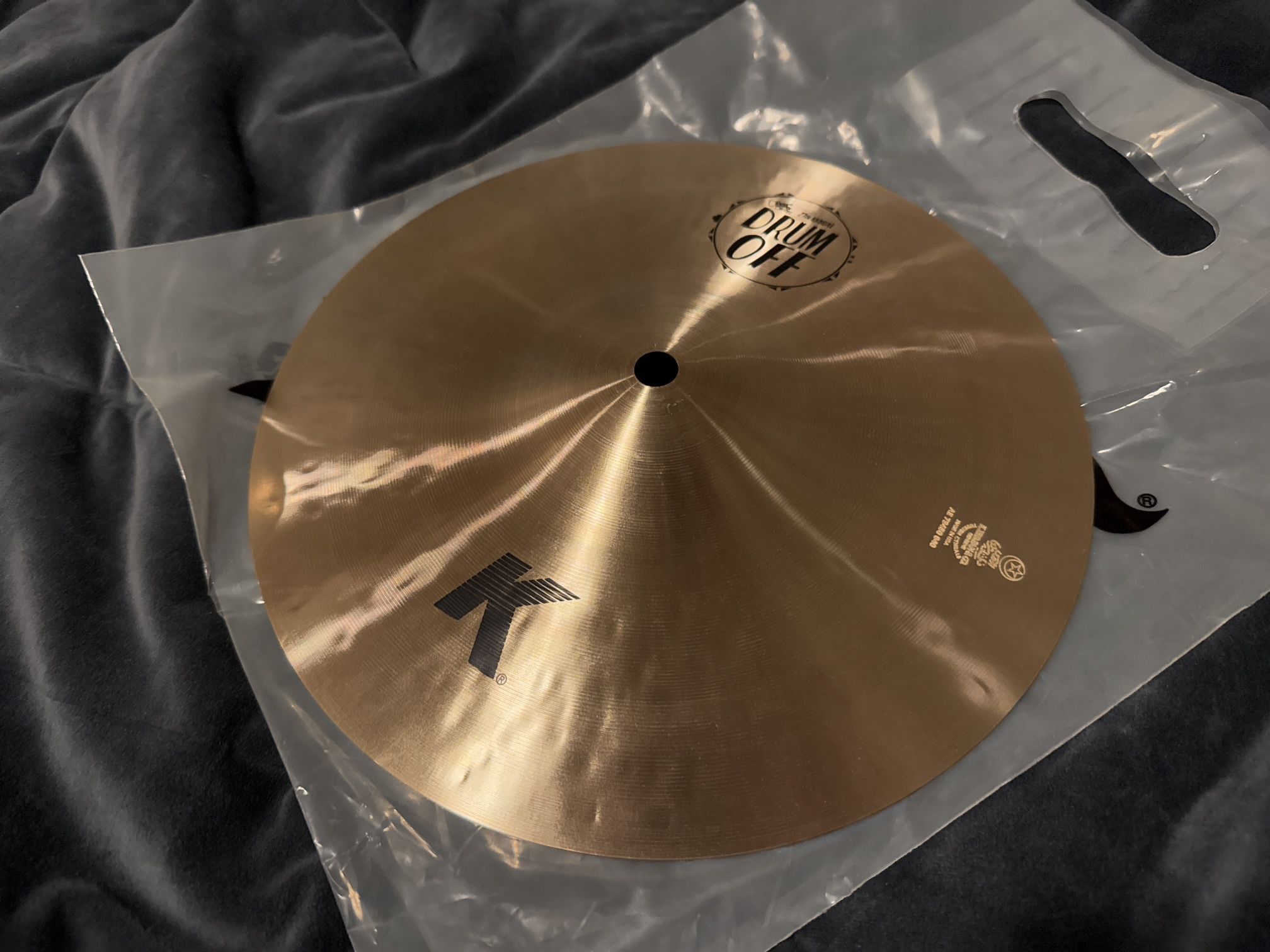 Zildjian K 10” Splash Cymbal Guitar Center Drum Off Special