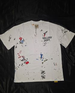 Gallery Dept. Vintage Logo Painted T-Shirt, White, Size S, M, L & XL