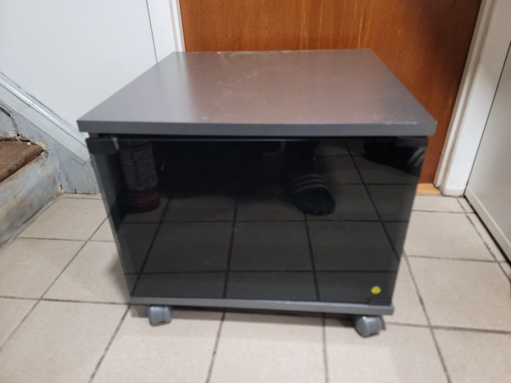 Ikea Kaxas Rolling Shelf/TV Stand