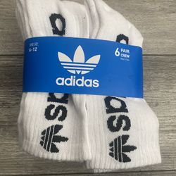 Men’s Adidas Socks 9-12 Quarter Length 