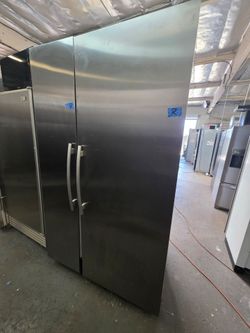 48" MIELE COLUMNS REFRIGERATOR AND FREEZER STAINLESS STEEL