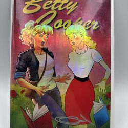 Archie Halloween Spectacular #1 Betty Adam Hughes Homage Signed W/ COA SHAH