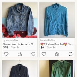 Various Clothes : Individually Priced
