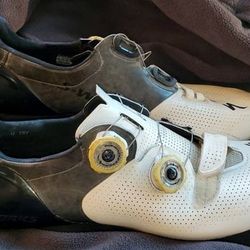 Specialized S-Works Carbon FACT Bike Shoes (Size 10.5 US - 44 EUR) - Like New