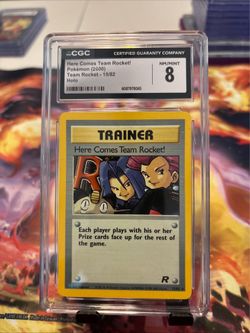 HERE COMES TEAM ROCKET! 15/82 TEAM ROCKET DECK HOLO POKEMON.