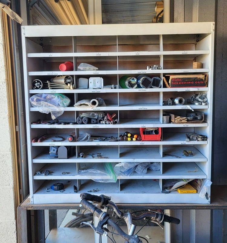 Organizer for Office, Store, or Workshop All Metal - 38" Wide x 36" Height x 12" Depth

Excellent Condition