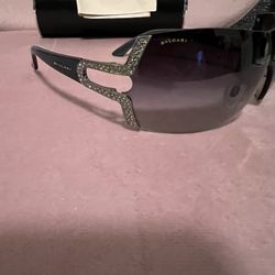 Bvlgari Swarovski Crystal Sunglasses 