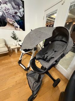 Stokke Stroller and PegPrego high chair