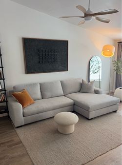 PotteryBarn L- shape sofa ( delivery available )