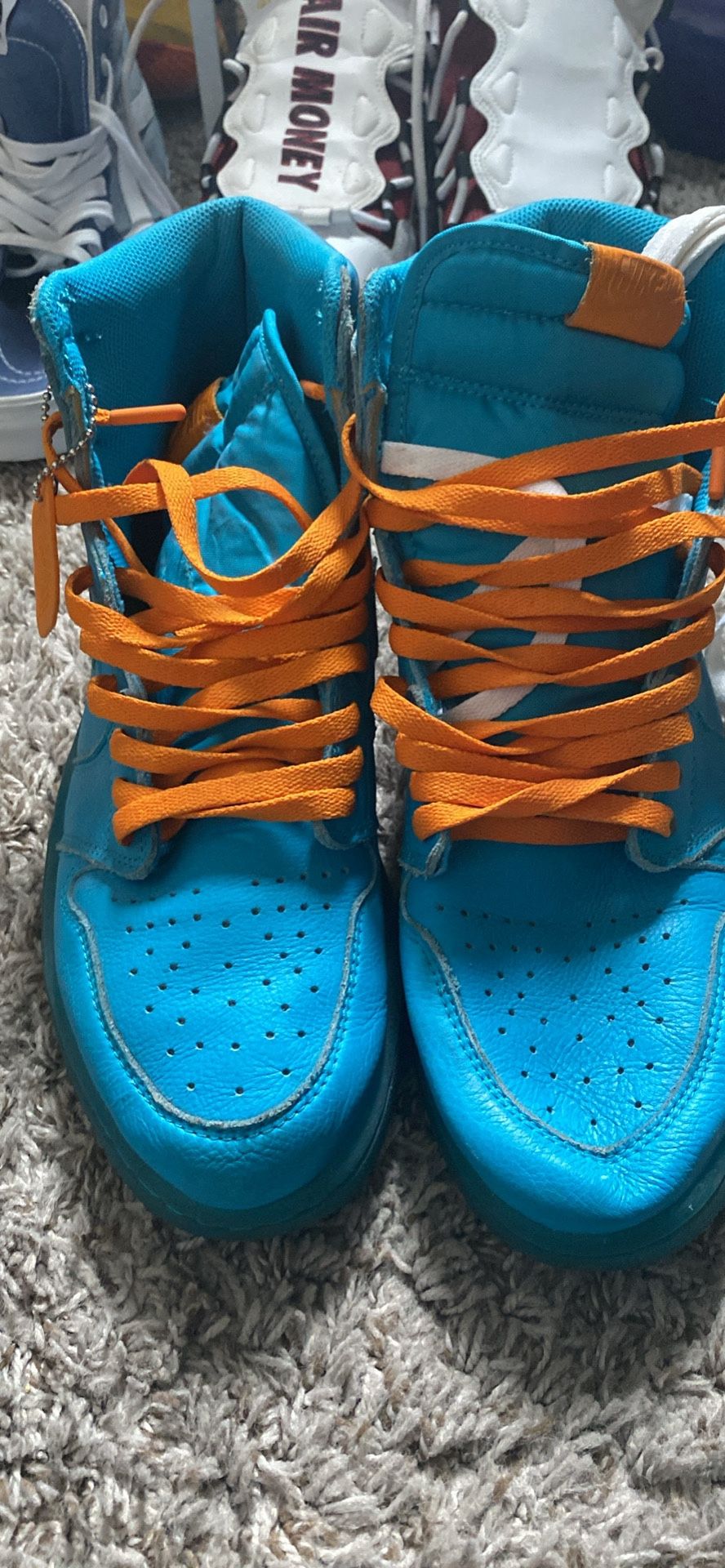 Jordan 1 Gatorade Blue Lagoon Size 11.5