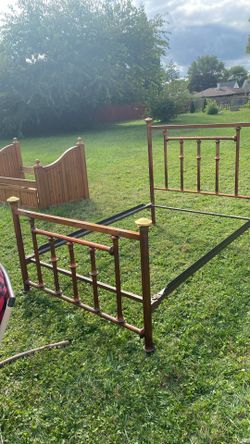 Brass And Steel Full Size Bed