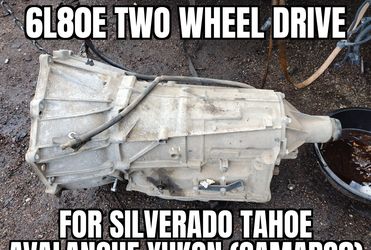 6l80e Chevy 6-speed Automatic 2 Wheel Drive Transmission