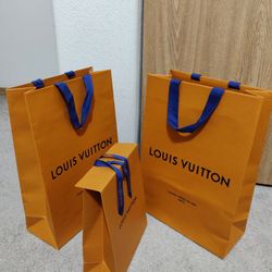 Louis Vuitton Authentic Paper Bags $25 Each New