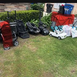Strollers And Clothing Items