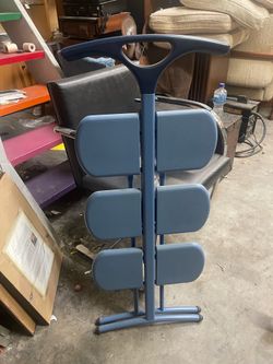 ANDRIES VAN ONCK  KARTELL BLUE STEP LADDER MADE IN ITALY POST MID CENTURY MODERN