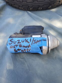 Suzuki or Johnson outboard starter motor