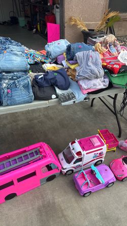 Yard sale text for address Tulare
