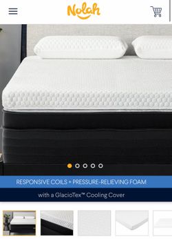 Nolah King Sized Microcoil Mattress Topper