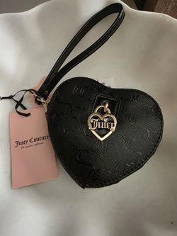 Juicy Couture Heart Zip Around