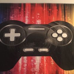 Game controller wall decoration