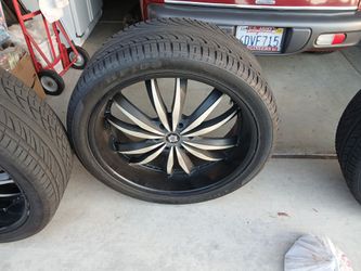 24inch Rims With Tires