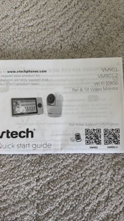 V tech baby monitor