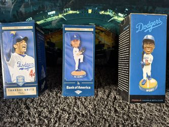 Dodger bobble heads 