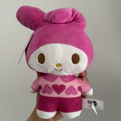 New My Melody Heart Plushie