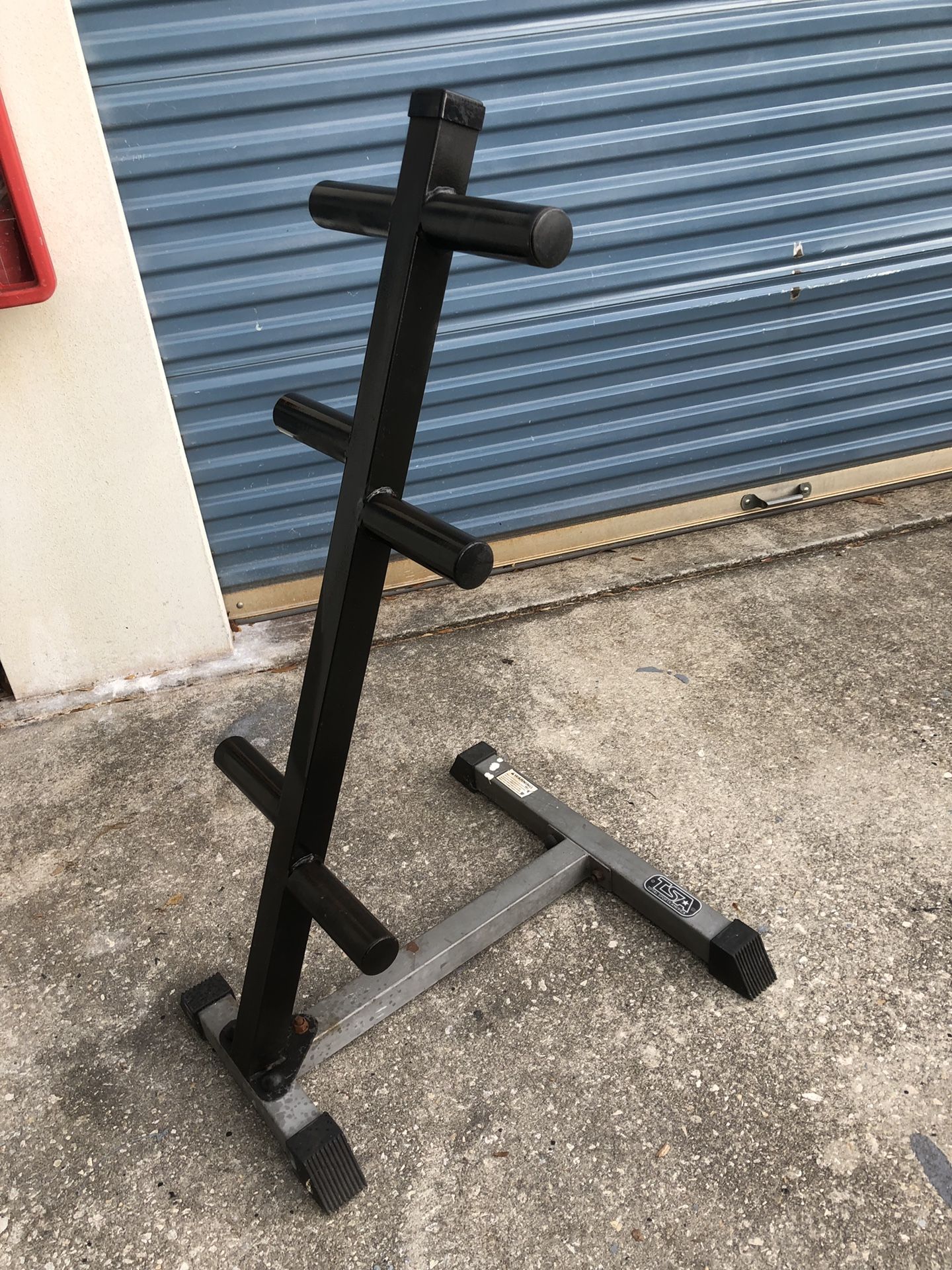TSA Weight plate tree rack Olympic for Sale in Oviedo, FL OfferUp