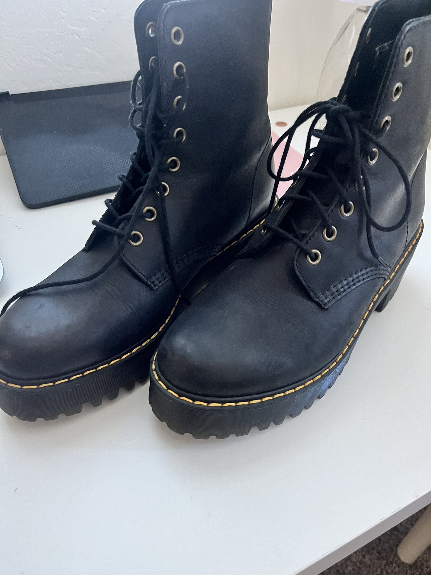 Black Doc Marten Boots