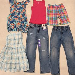 Girls Clothing Lot Size 10 – Jeans, Dresses & Outfits