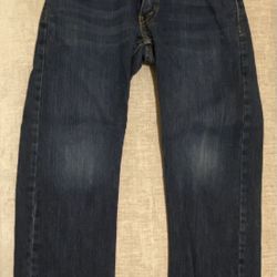 Levi’s 505 Blue Denim Jeans 8 Regular Youth 