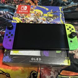 Nintendo Switch Oled Splatoon 