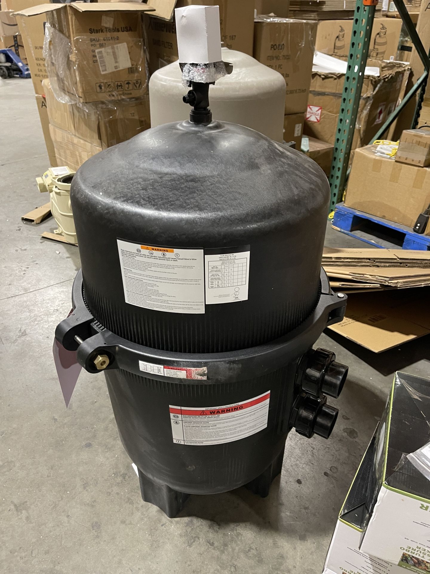 Large 425 sft InGround Pool 4 x Cartridge 150GPM Water Filter In-Ground Swimming Pool & Spa Pool Filter System Replacement