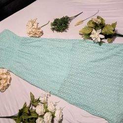 Mint Green Lace Dress