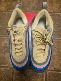 Nike Men's Air Max 1/97 Sean Wotherspoon Multicolor Athletic Shoes - Size 9:5 no insole
