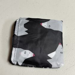 Ikea Skyne shopping bag white bears print