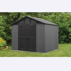 KETER Stronghold 10x8 Storage Shed - Graphite