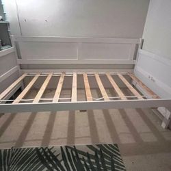 Single Bed Frame With Pull Out Drawers