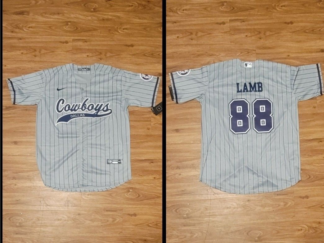 CeeDee Lamb Dallas Cowboys Baseball Jersey 