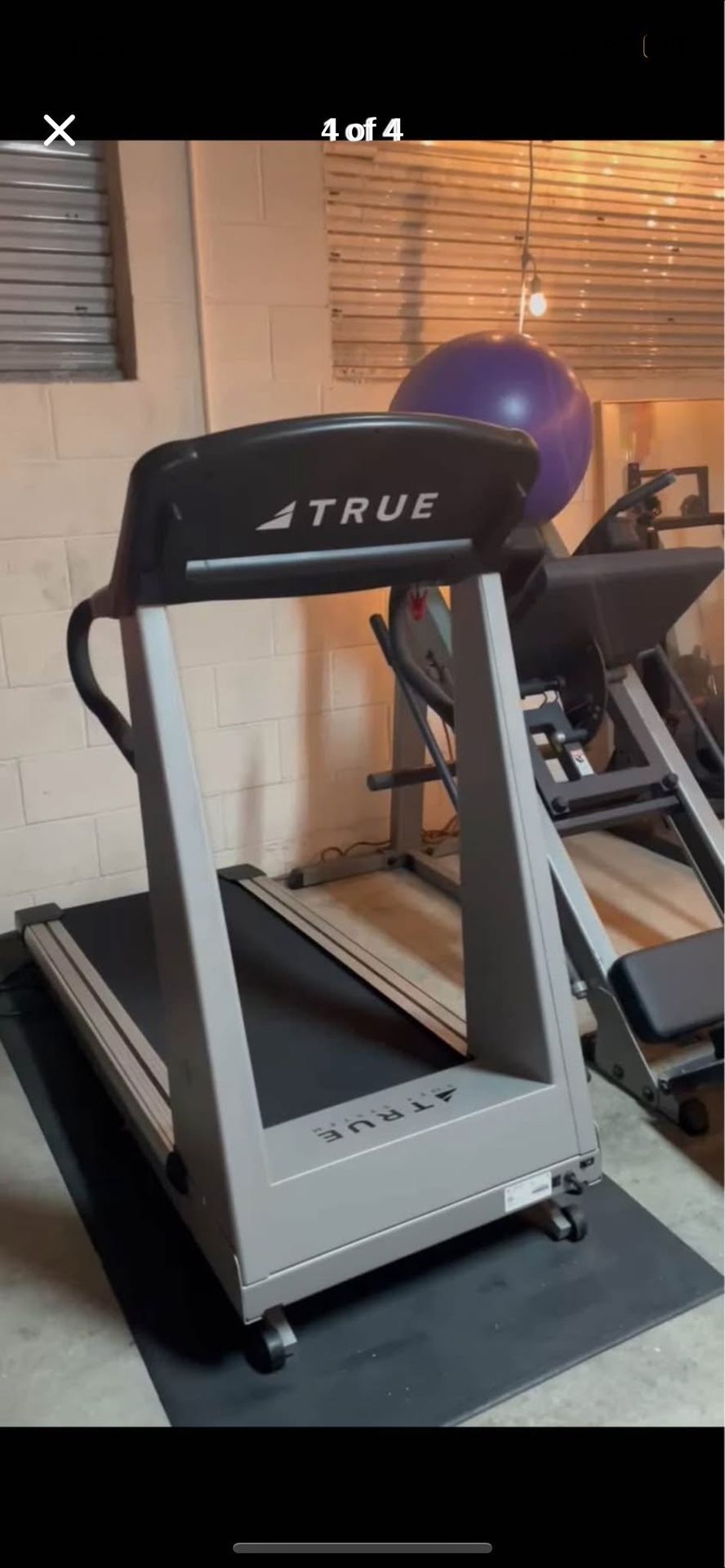 True Fitness Treadmill Home Gym Equipment