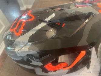 Like new fox racing motocross helmet M