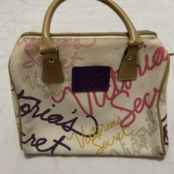 Y2K Victoria’s Secret ‘The Sexiest on Earth’ Cream Color Mini Bag