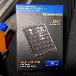WD BLACK 5TB P10 Portable External Hard Drive