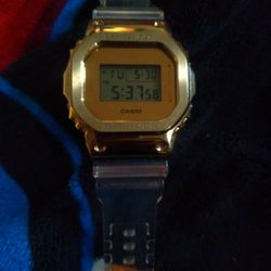 G Shock Gold Plated Watch****