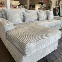 2 Pc Sectional Couch Set 