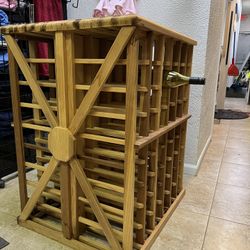 Handmade Wine Rack