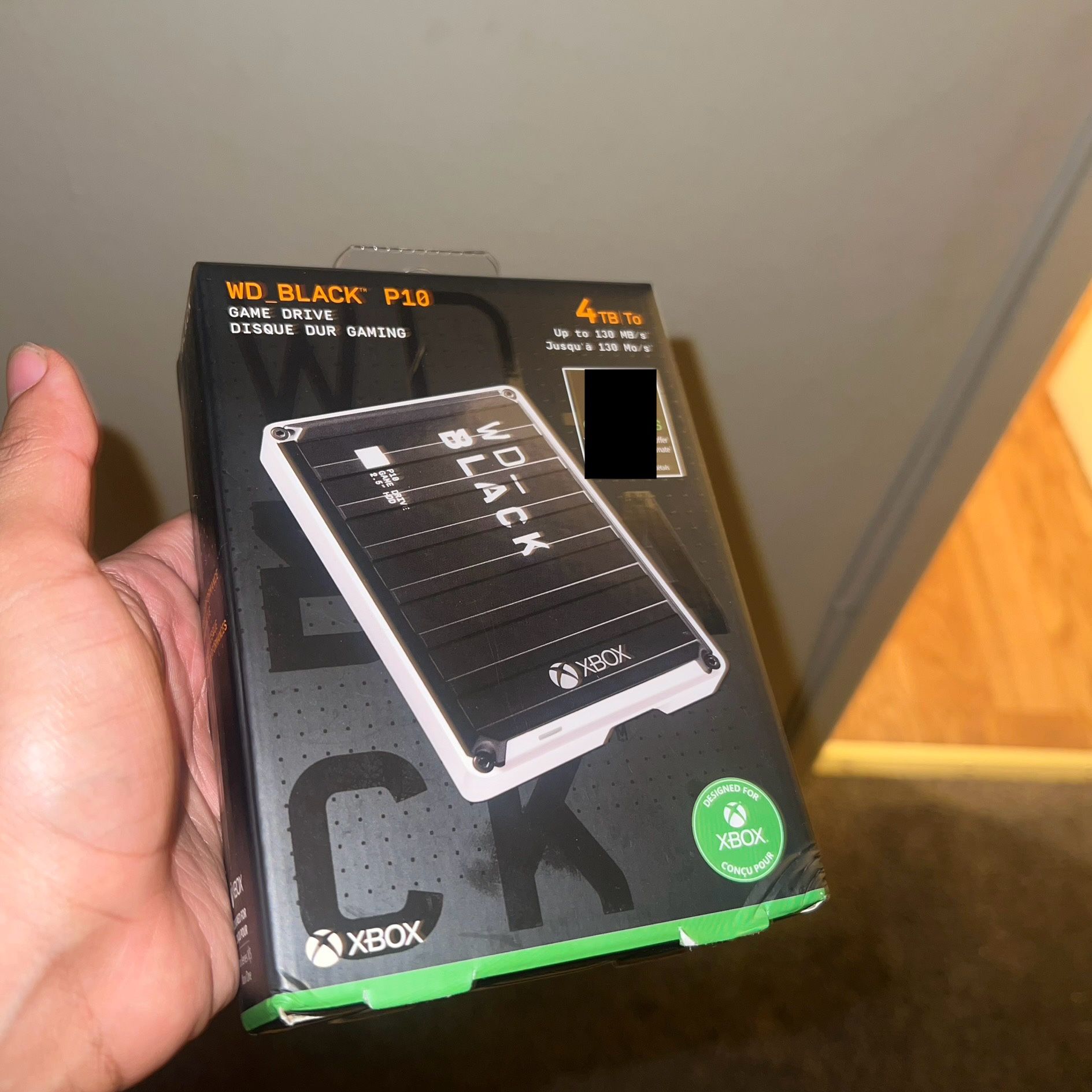 Wd Black 4tb Gaming Hardrive For Xbox Series X Or S
