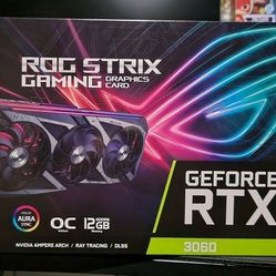 
ASUS ROG Strix Gaming GeForce RTX 3060